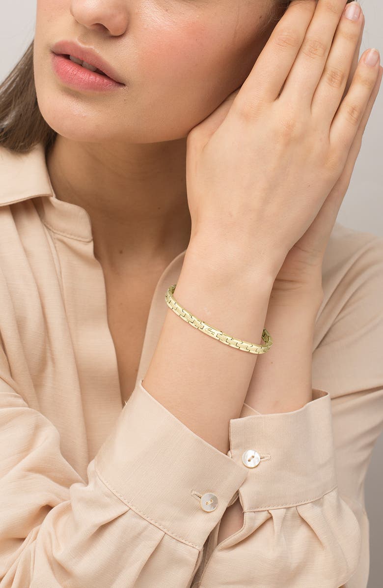 Lacoste Metropole Chain Bracelet, Alternate, color, Gold