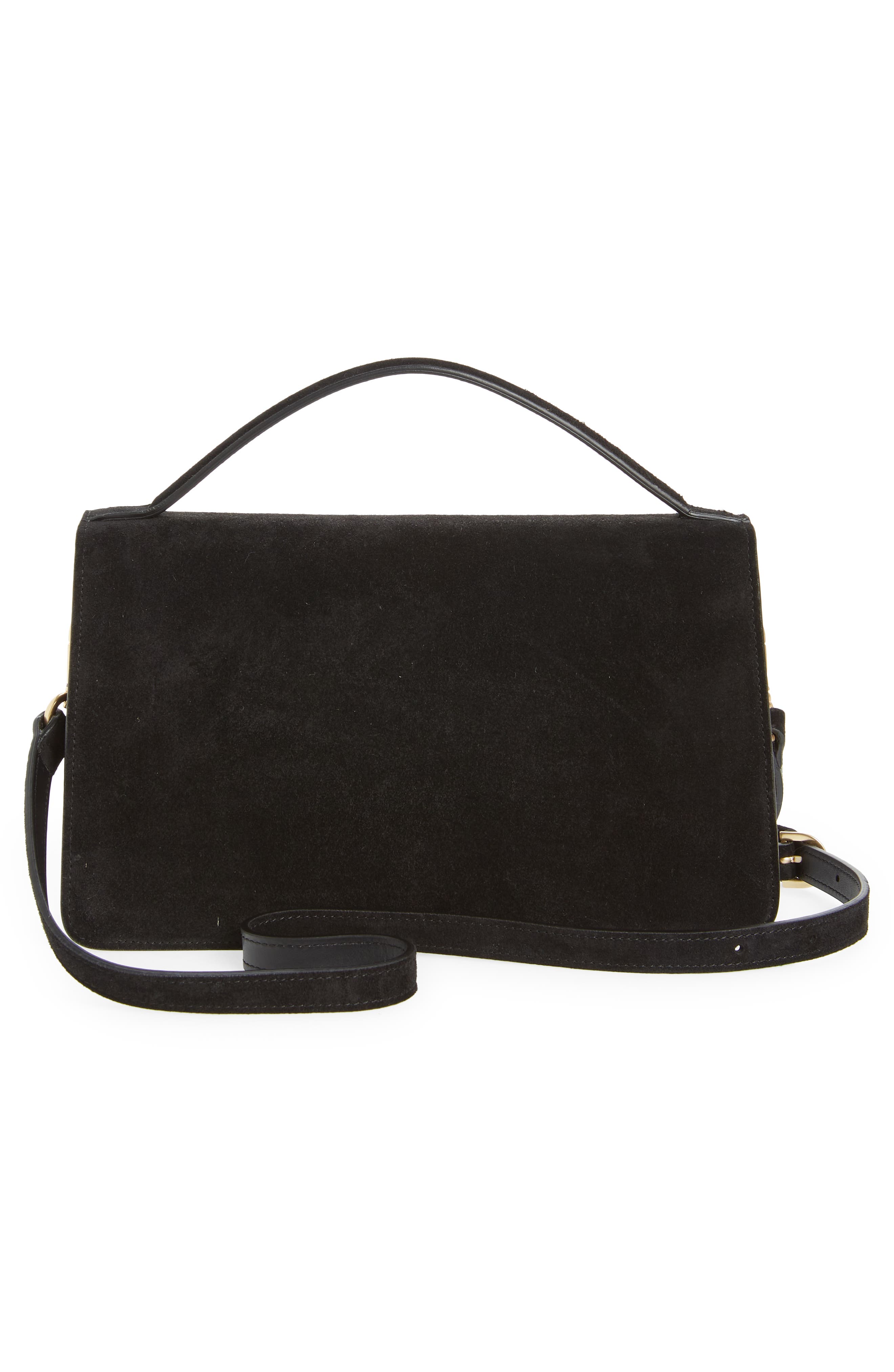 FRAME Le Signature Medium Leather Crossbody Bag, Alternate, color, 