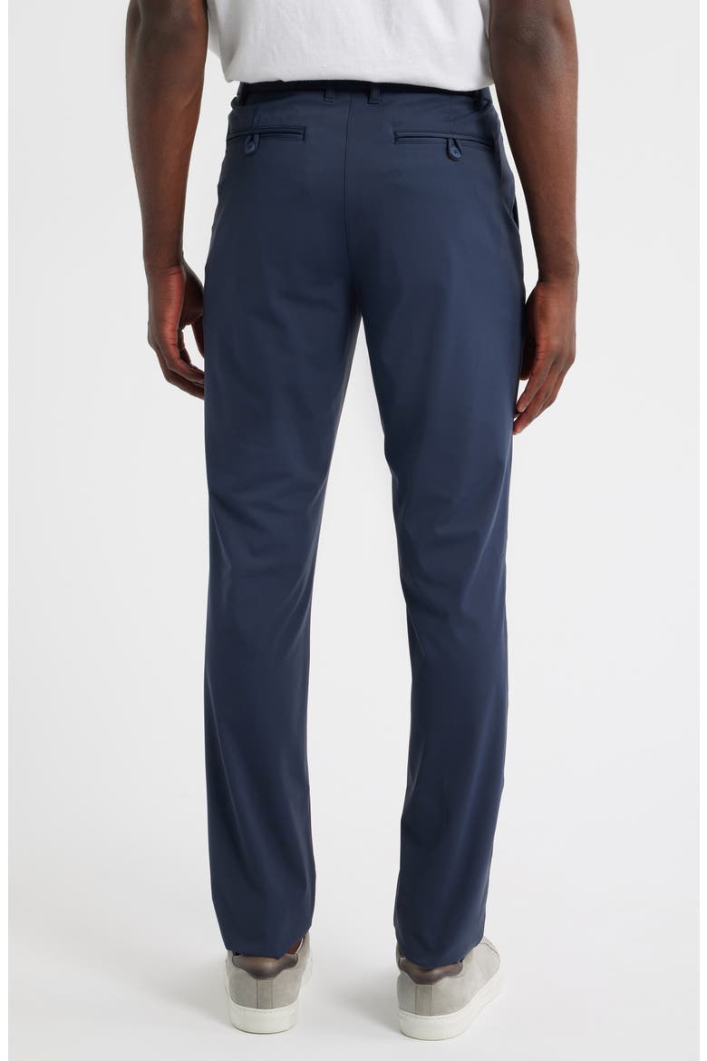Sono Flat Front Stretch Chinos, Alternate, color, MIDNIGHT