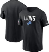 Nike Men's Nike Black Detroit Lions Alt Pack Onside Conversion Performance T-Shirt