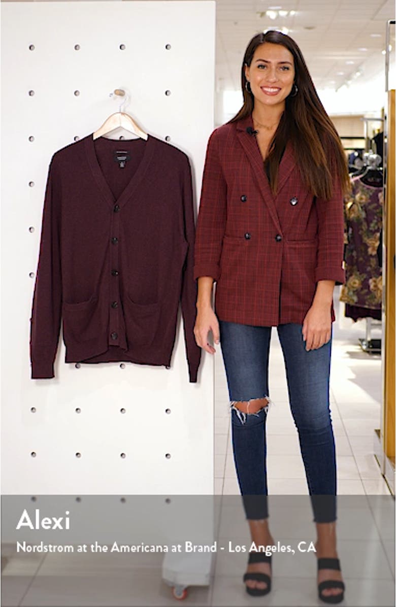 Nordstrom V-Neck Cardigan, sales video thumbnail
