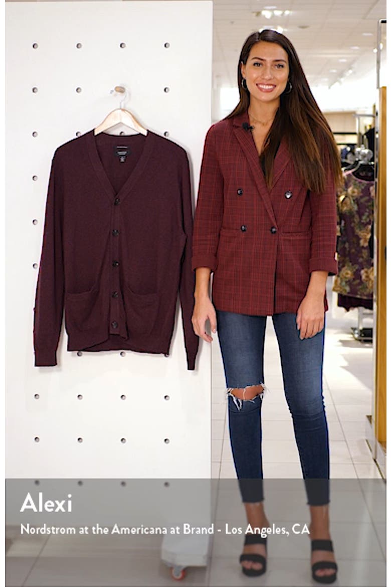 Nordstrom V-Neck Cardigan video