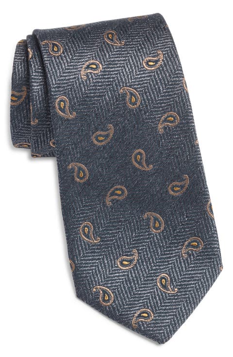 Paisley Silk 
Cotton Tie