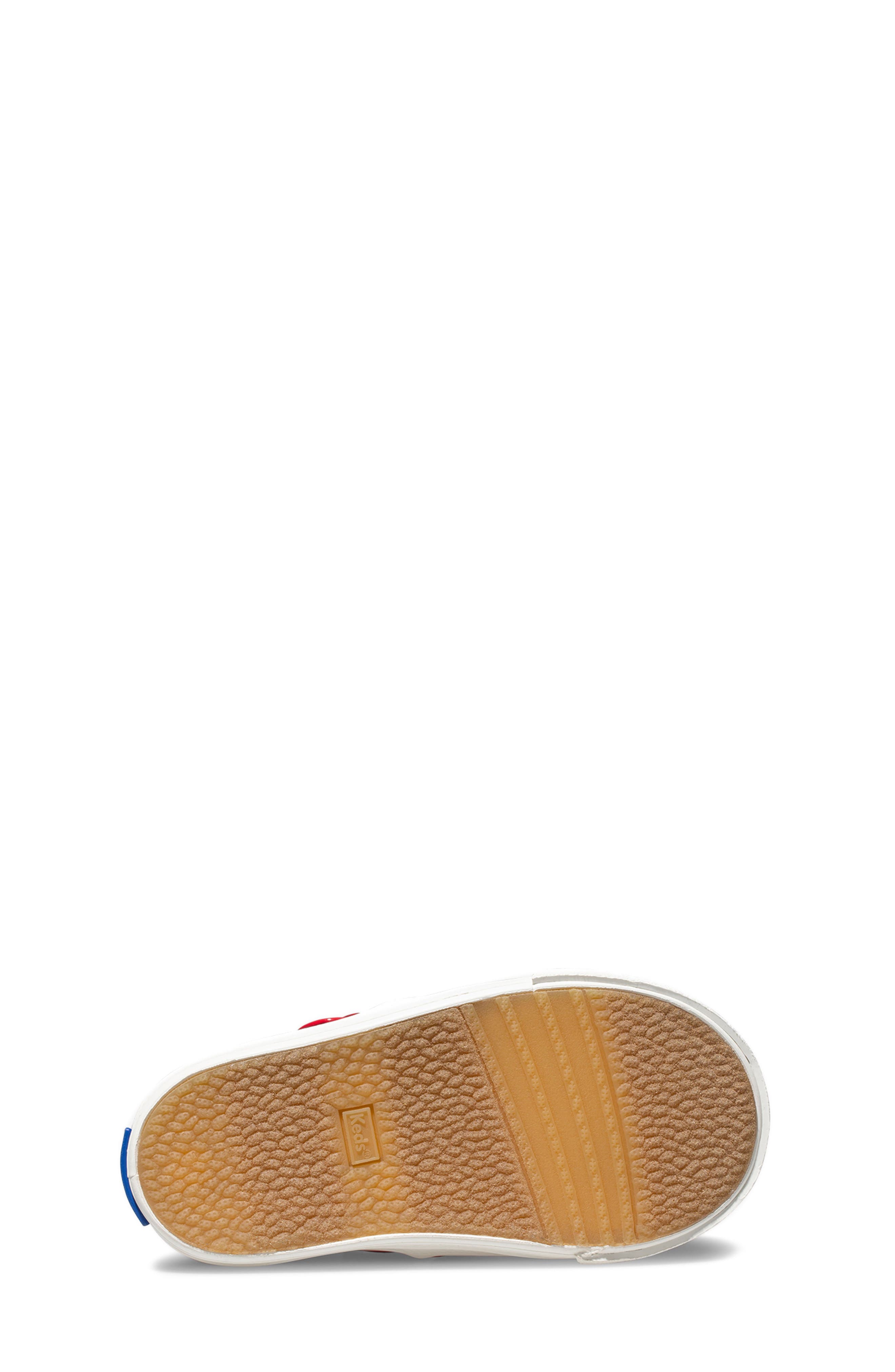 Daphne T-Strap Sneaker, Alternate, color, RED PATENT