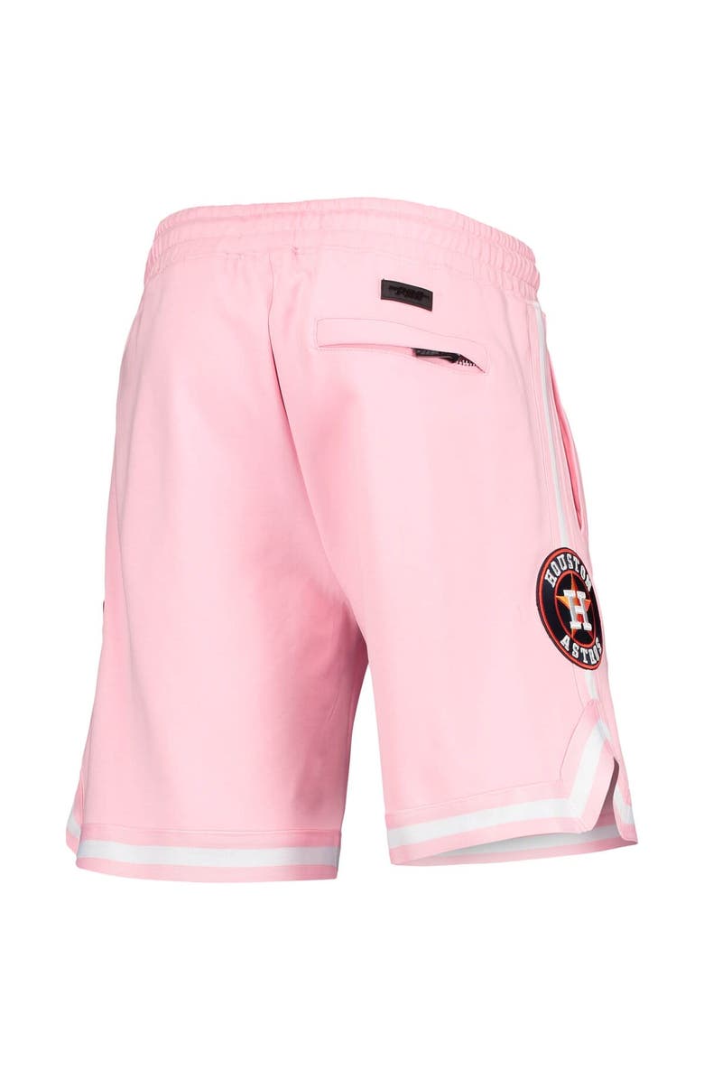 PRO STANDARD Men's Pro Standard Pink Houston Astros Logo Club Shorts, Alternate, color, Pink