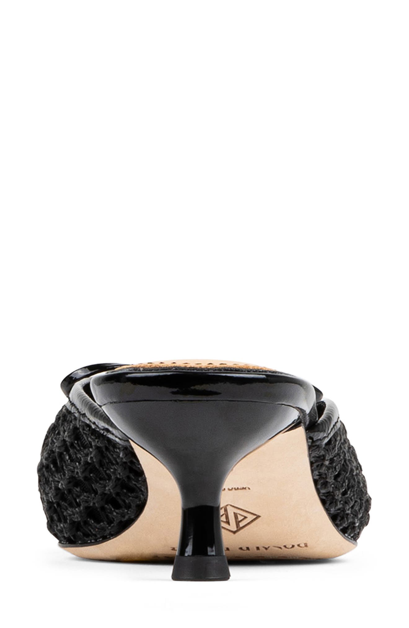 Donald Pliner Soel Woven Raffia Bow Mule, Alternate, color, 