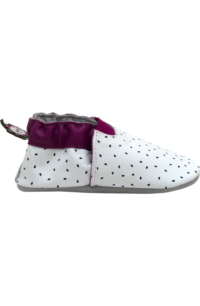 Robeez<sup>®</sup> Dragon Fruit Crib Shoe, Alternate, color,