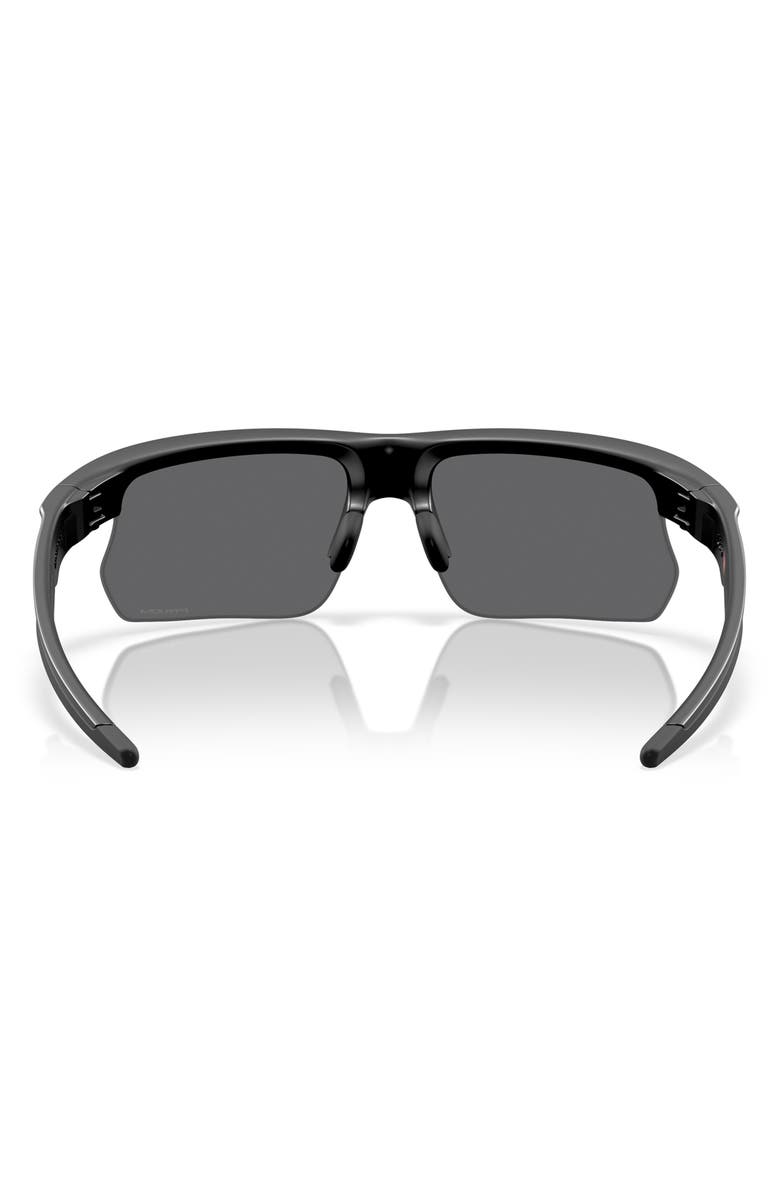 Oakley Bisphera 68mm Prizm<sup>™</sup> Gradient Oversize Rectangular Sunglasses, Alternate, color, Matte Black / Prizm Black
