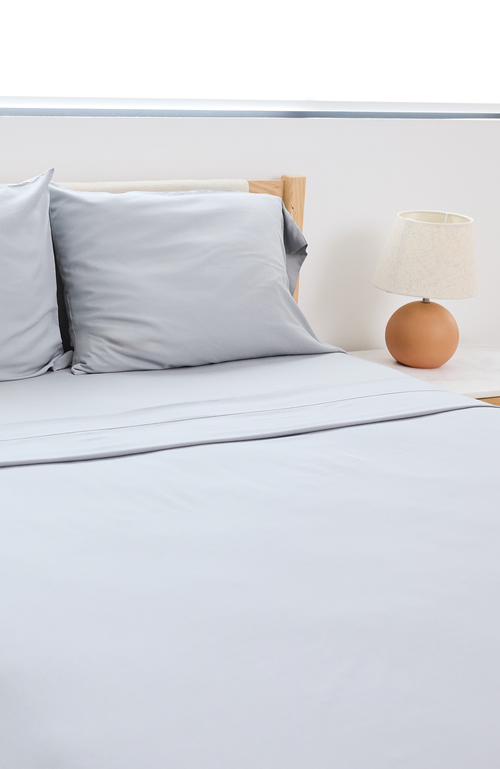Slumber Cloud Performance Linen Blend Sheet Set In Gray