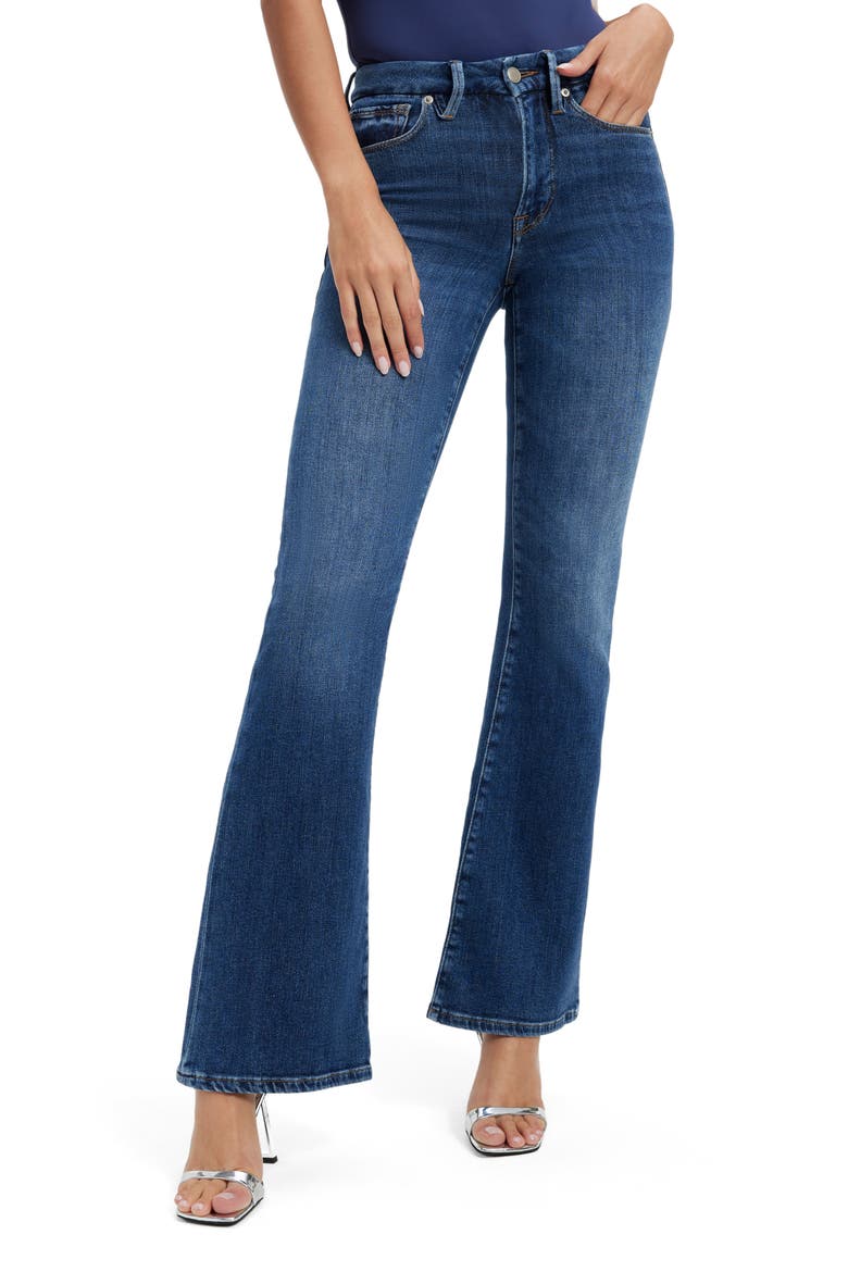 Good Legs Flare Jeans, Main, color, INDIGO329