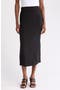 Pull-On Midi Skirt