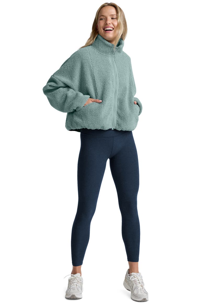 Unity Zip Jacket, Alternate, color, MISTY BLUE HEATHER