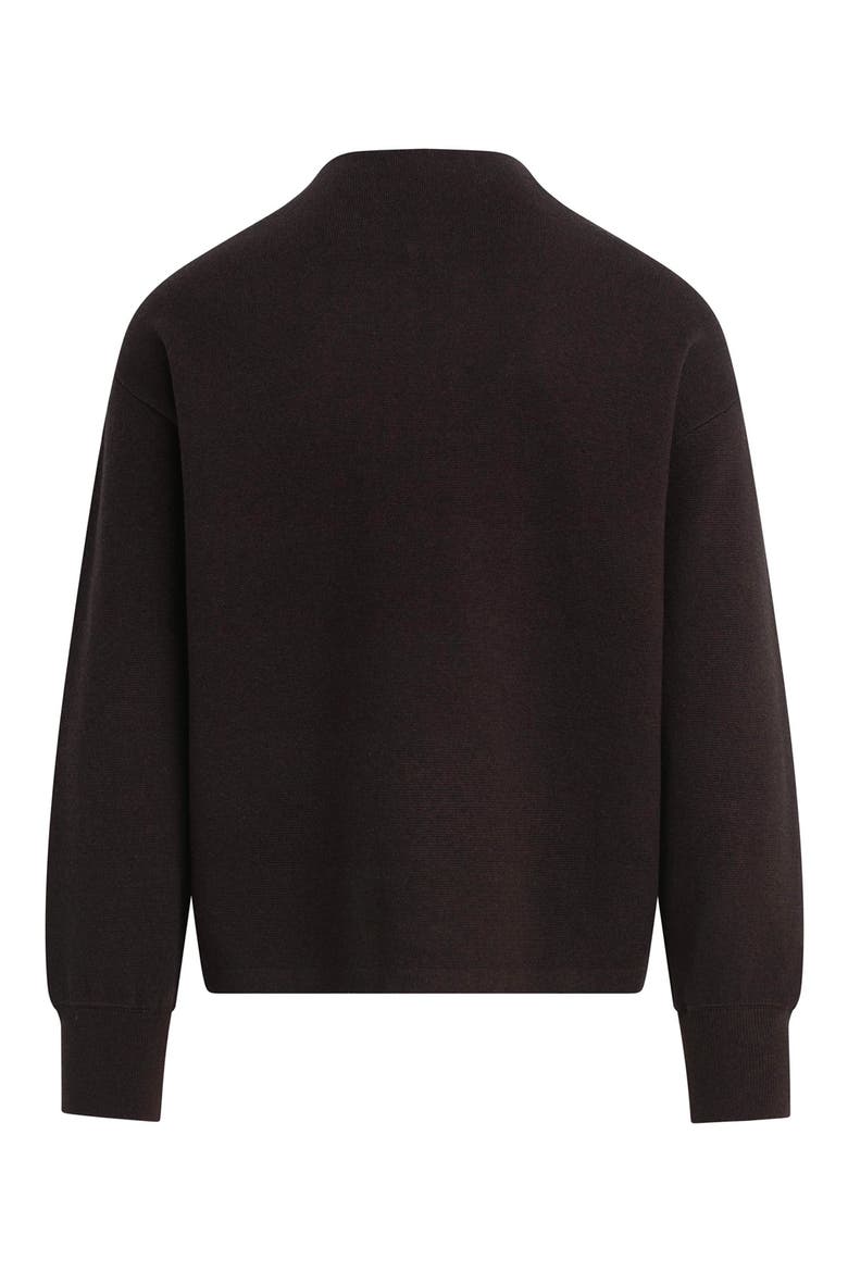 Long Sleeve Contrast Polo, Alternate, color, MOTOR