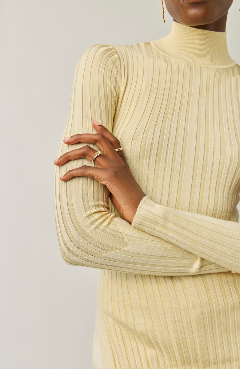 Missoma x Lucy Williams Knot Stacking Ring, Alternate, color, Gold Vermil/Sterling Silver