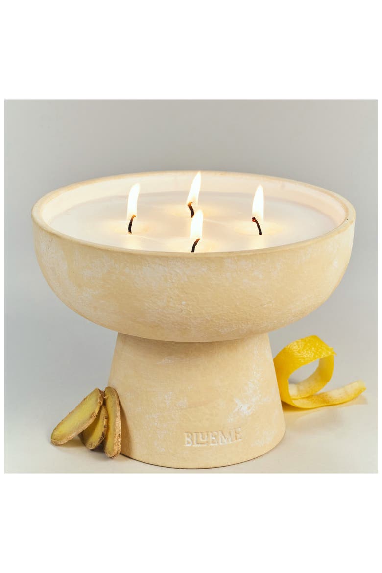 Happiness Large Ceramic Candle, Alternate, color, NO COLOR