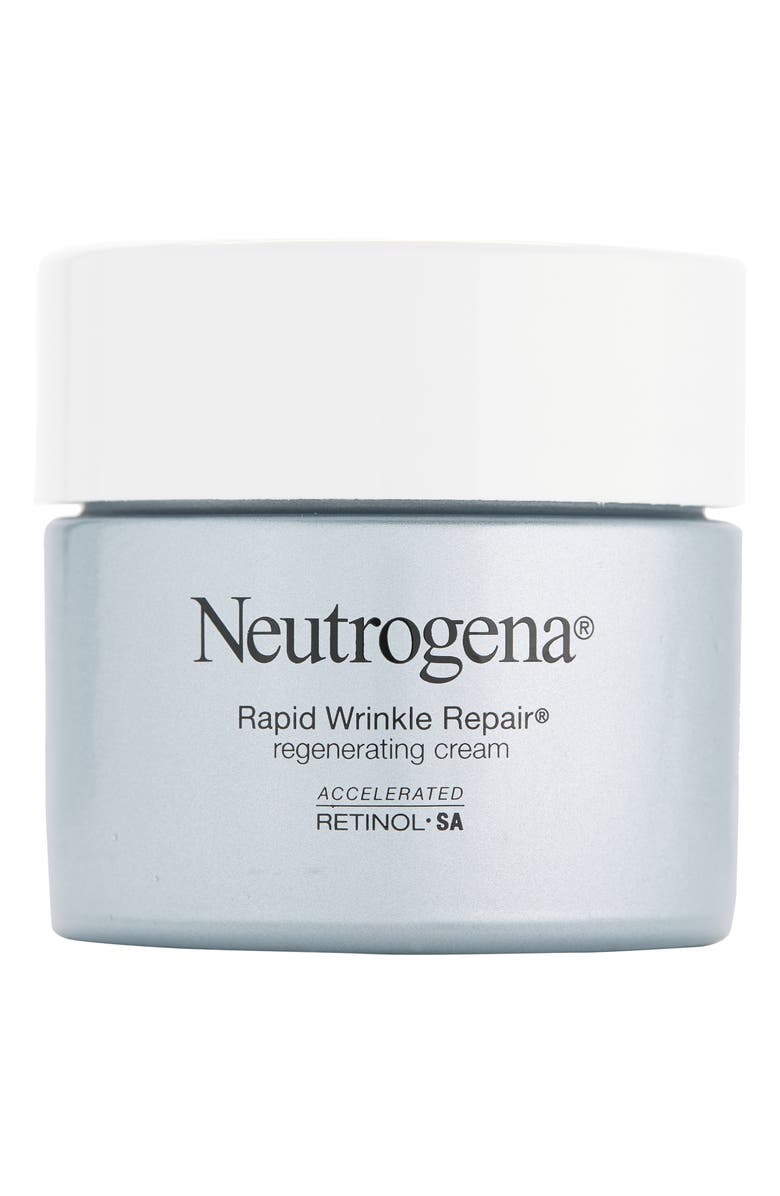 NEUTROGENA Rapid Wrinkle Repair Retinol Regenerating Face Cream, Main, color, 
