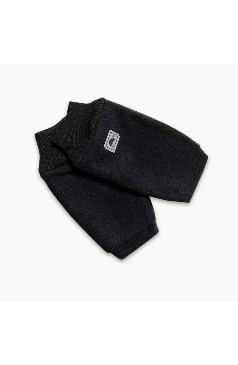 Turtle Fur Fleece Pull Up Golf Mittens, Main, color, Black