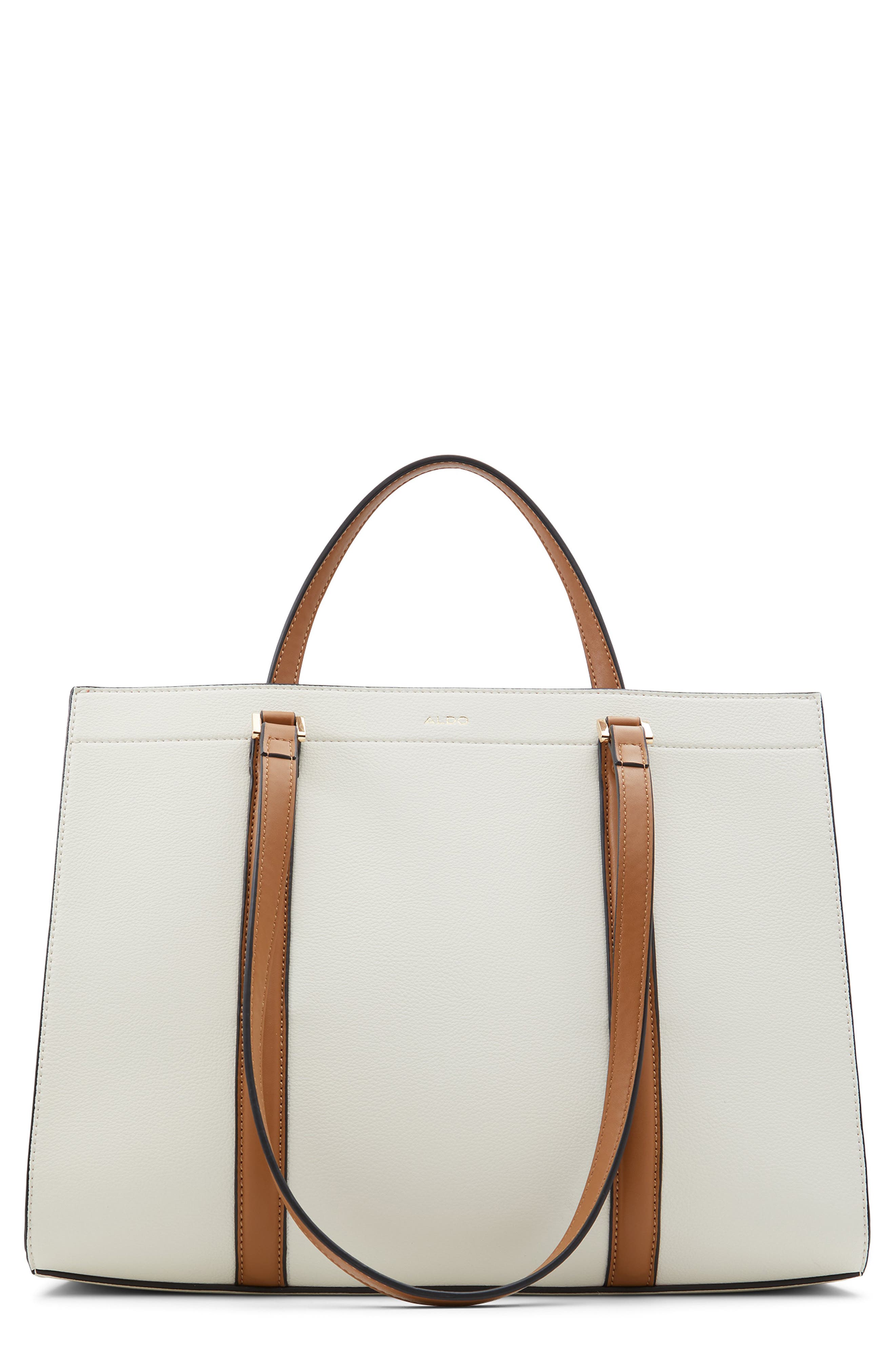 ALDO Ninetonine Faux Leather Tote & Crossbody Bag, Main, color, 