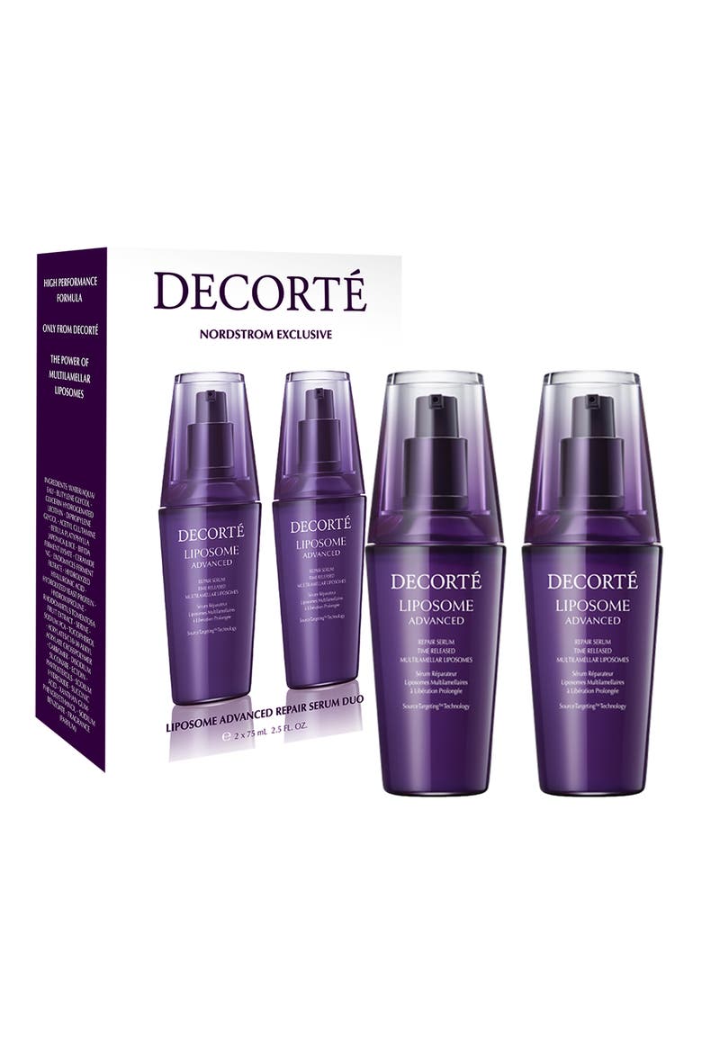 DECORTÉ LIPOSOME ADVANCED SERUM DUO Liposome Advanced Repair Serum Duo $296 Value (Women) | Nordstrom