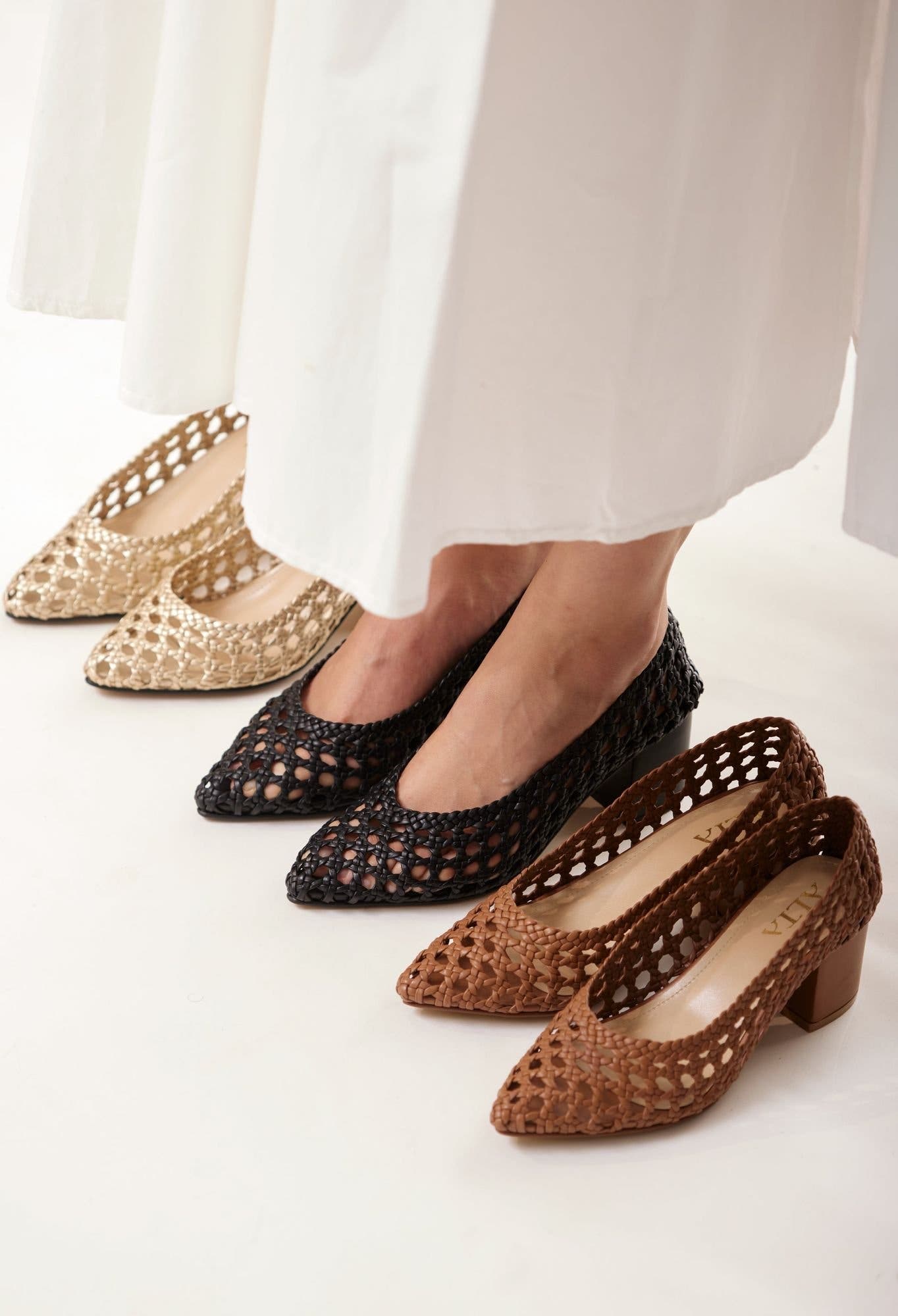 Contessa Craft Heels, Alternate, color, Gold