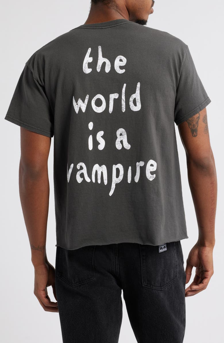 Merch Traffic Smashing Pumpkins Vampire Crop Cotton Graphic T-Shirt, Alternate, color,