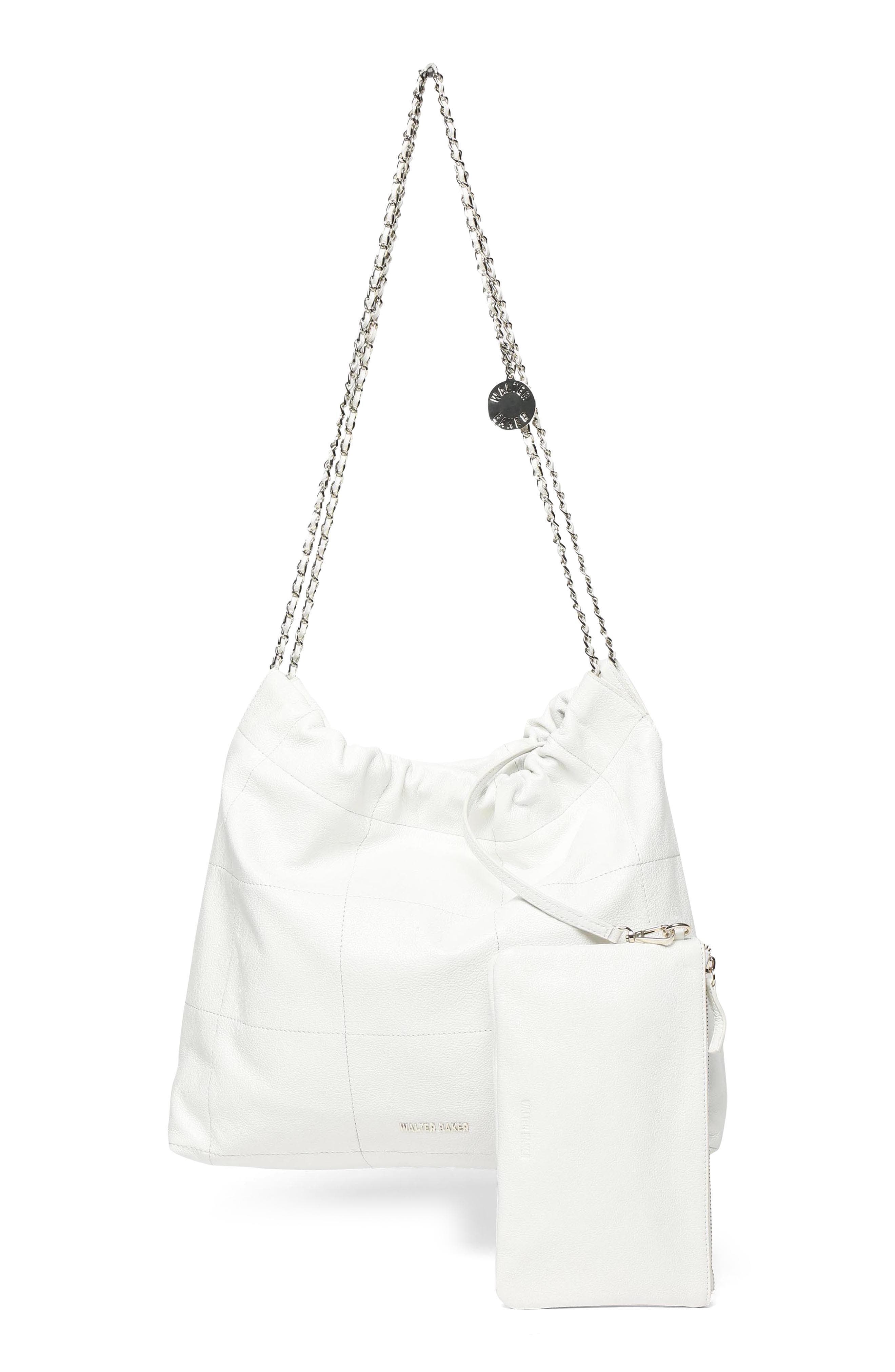 Walter Baker Cleo Shoulder Bag, Alternate, color, Bright White