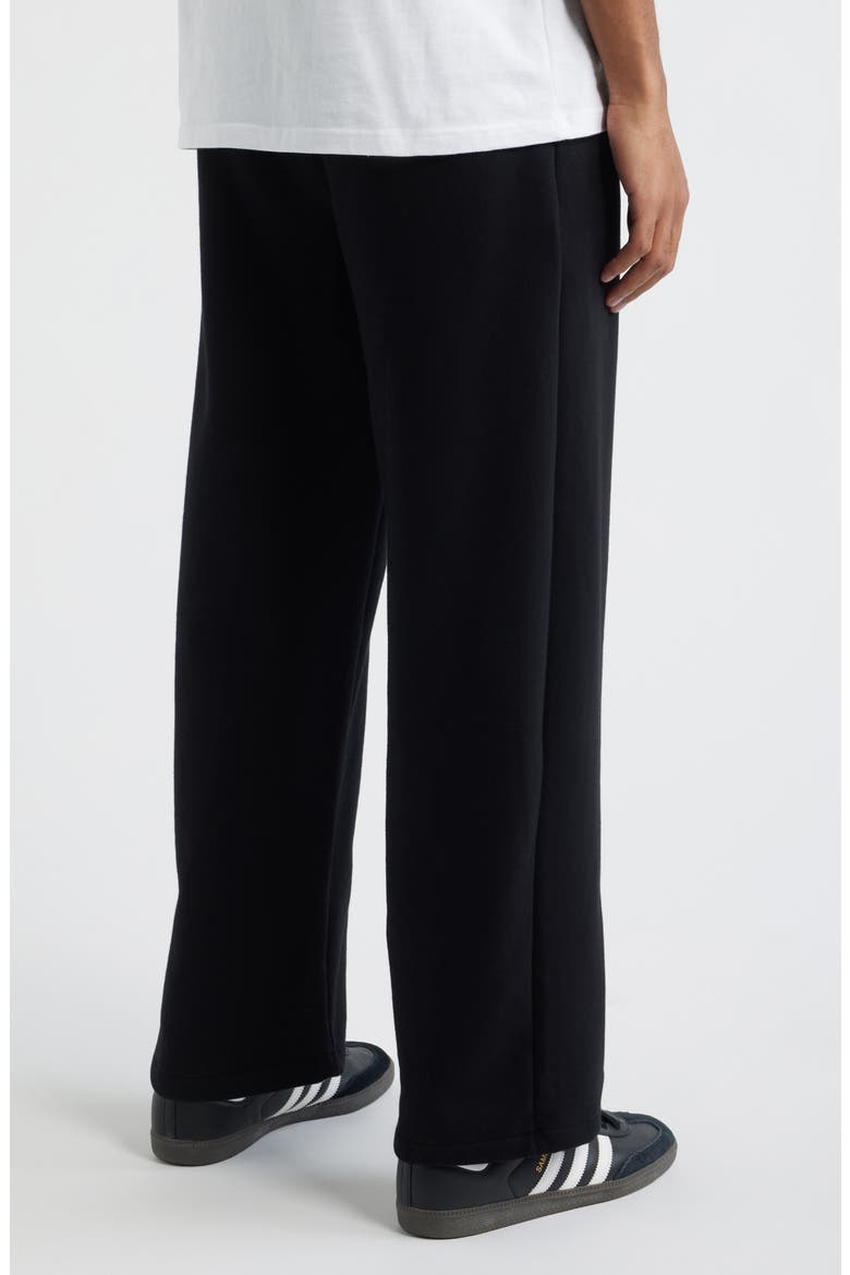 Logo Detail Sweatpants, Alternate, color, BLACK
