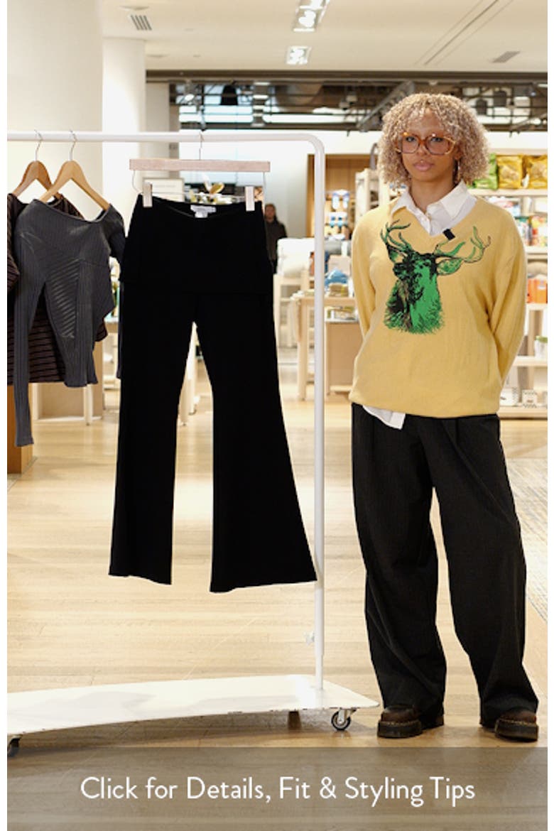Encanto Foldover Waist Flare Leg Pants video