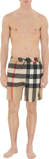 Check Swim Shorts