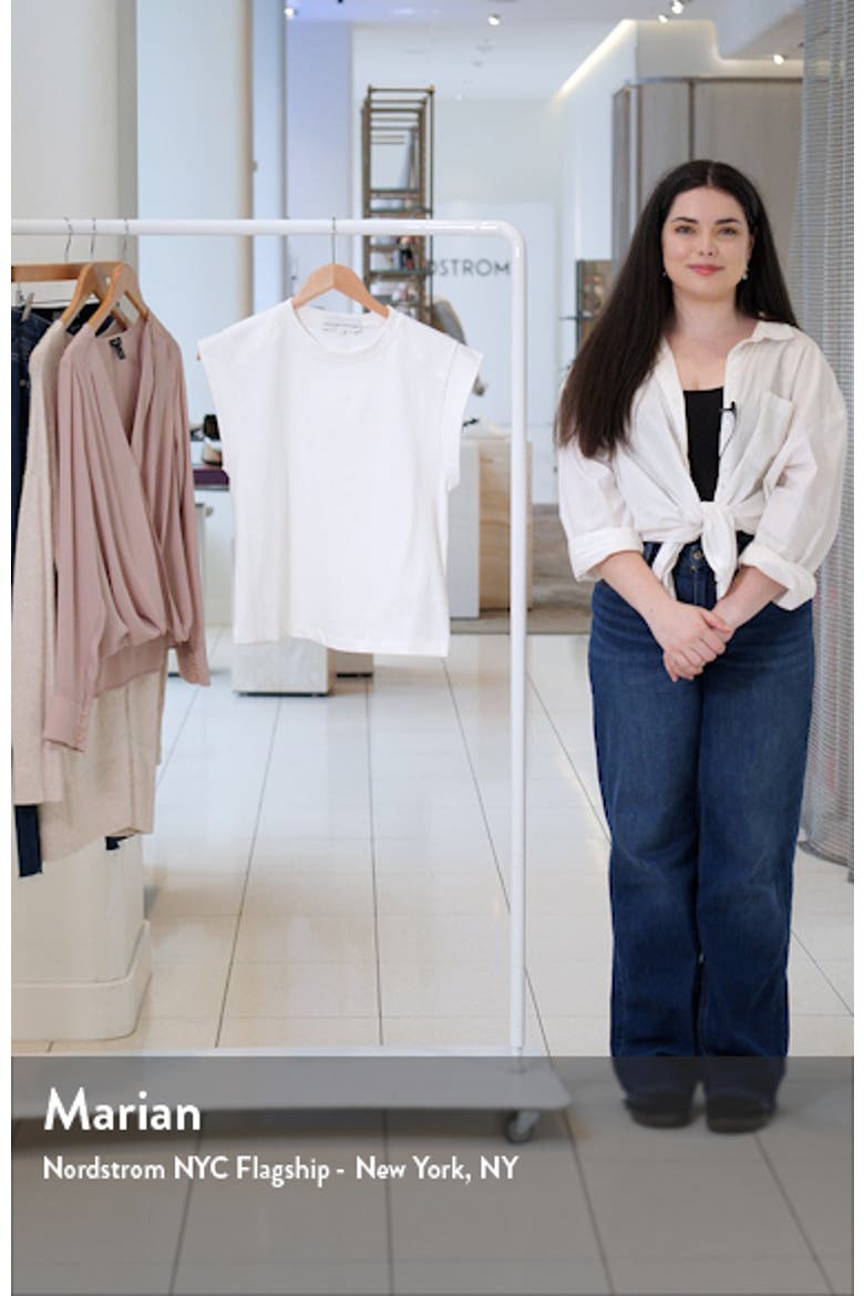 Cap Sleeve Jersey T-Shirt video