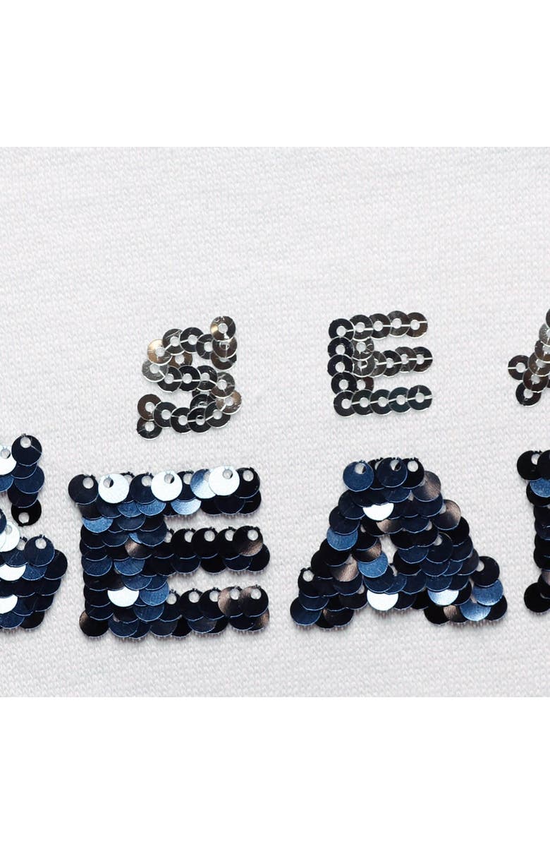 CUCE Women's Cuce White Seattle Seahawks Victory V-Neck Pullover Sweatshirt, Alternate, color, 