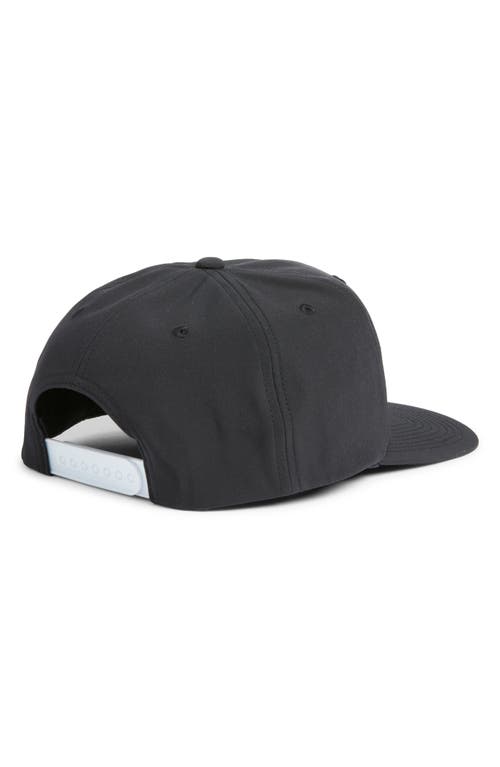 Swannies Silas Snapback Cap In Black