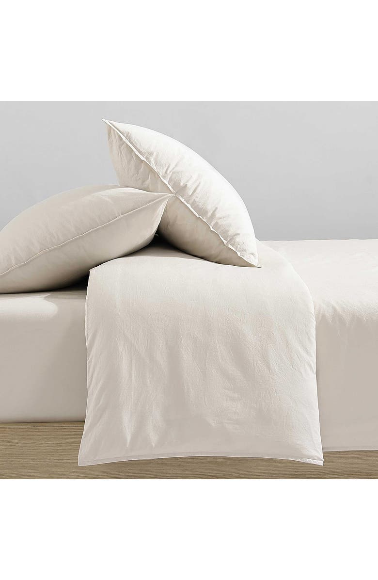 Calvin Klein Washed Percale Comforter & Shams Set, Alternate, color, Beige/ Tan