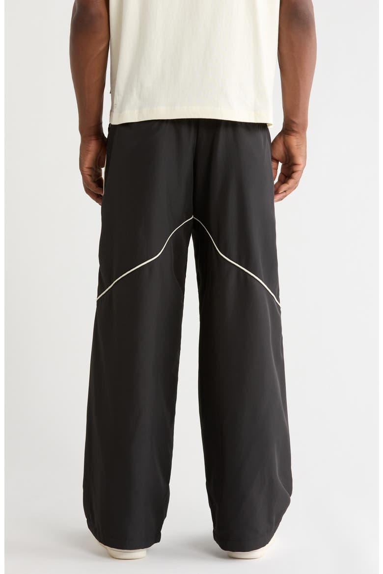 Honeycomb Track Pants, Alternate, color, BLACK