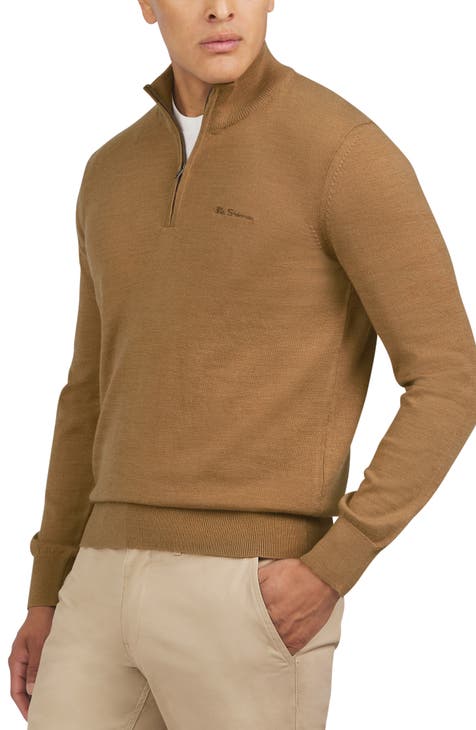 Exc Mens online Robert Banks 100% Merino Wool Golf style sweater sz XL