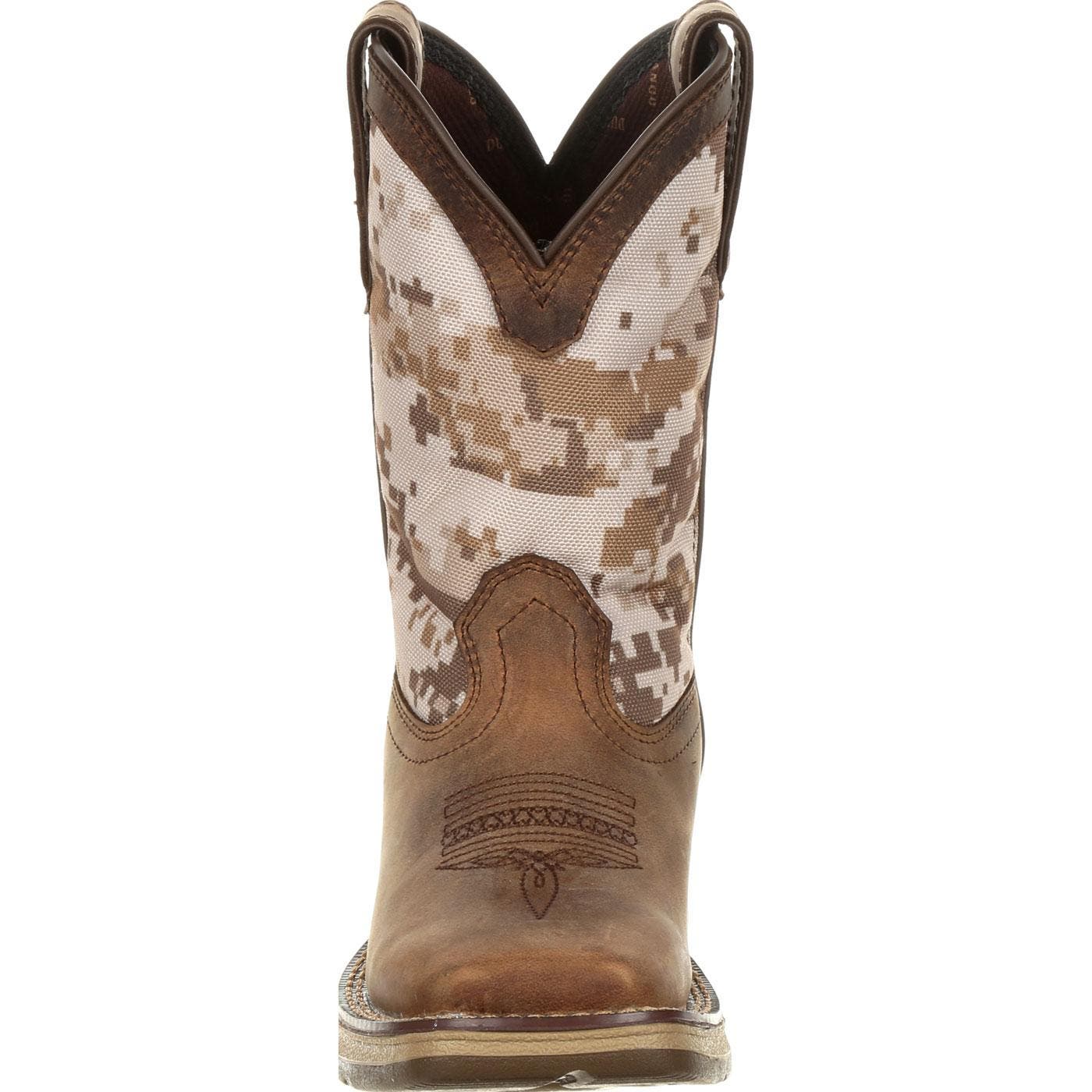DURANGO Lil'  Big Kids Desert Camo Western Boot, Alternate, color, 