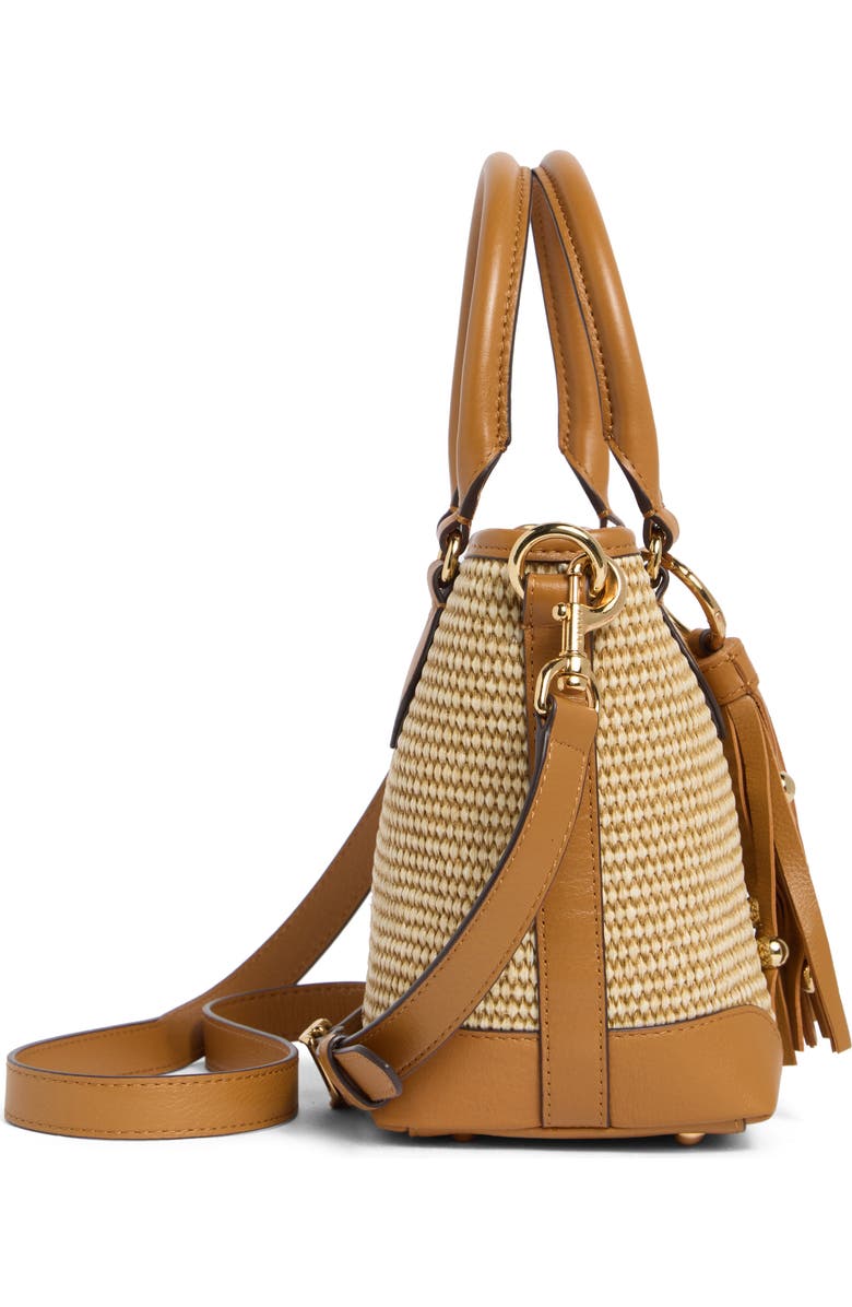 AIMEE Ibiza Raffia Mini Tote Handbag, Alternate, color, Raffia Latte