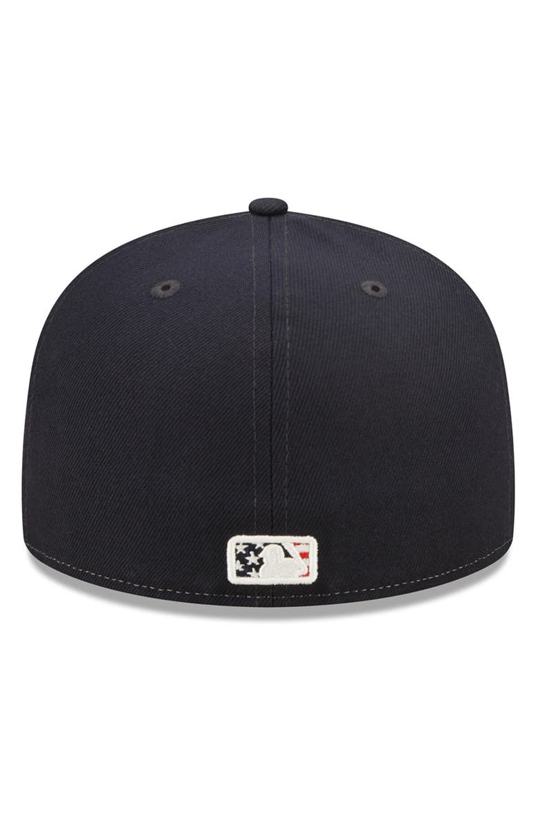 New Era Men's New Era Navy New York Yankees 2022 4th of July On-Field 59FIFTY Fitted Hat, Alternate, color, 