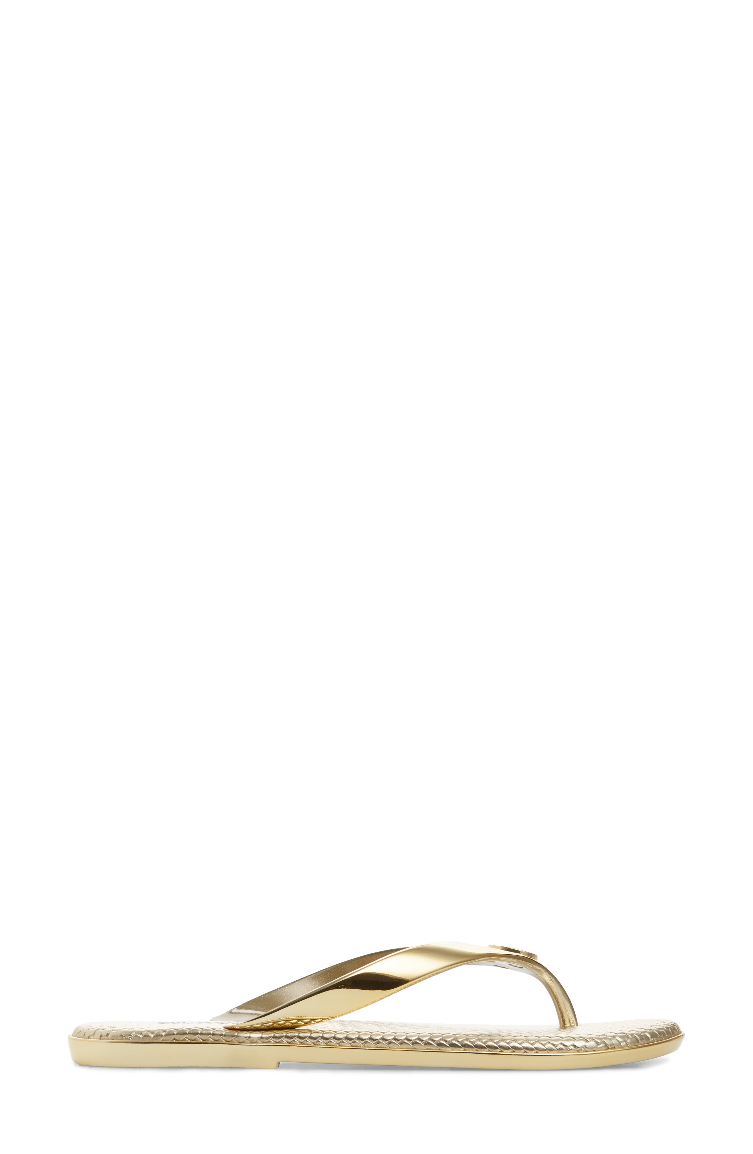 MICHAEL Michael Kors 'Jet Set' Jelly Flip Flop, Alternate, color, 