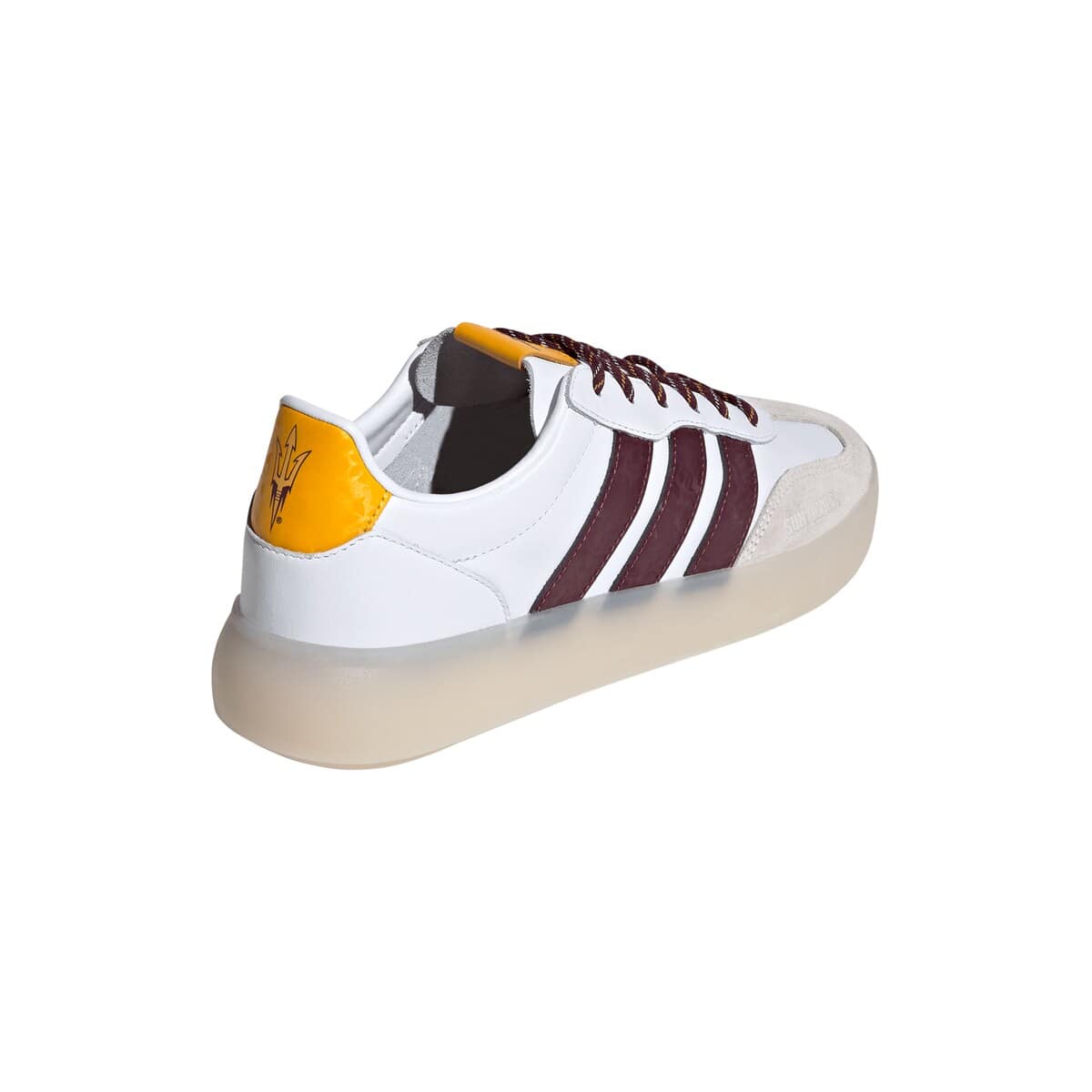 adidas Unisex adidas White Arizona State Sun Devils Barreda Decode Shoes, Alternate, color, White