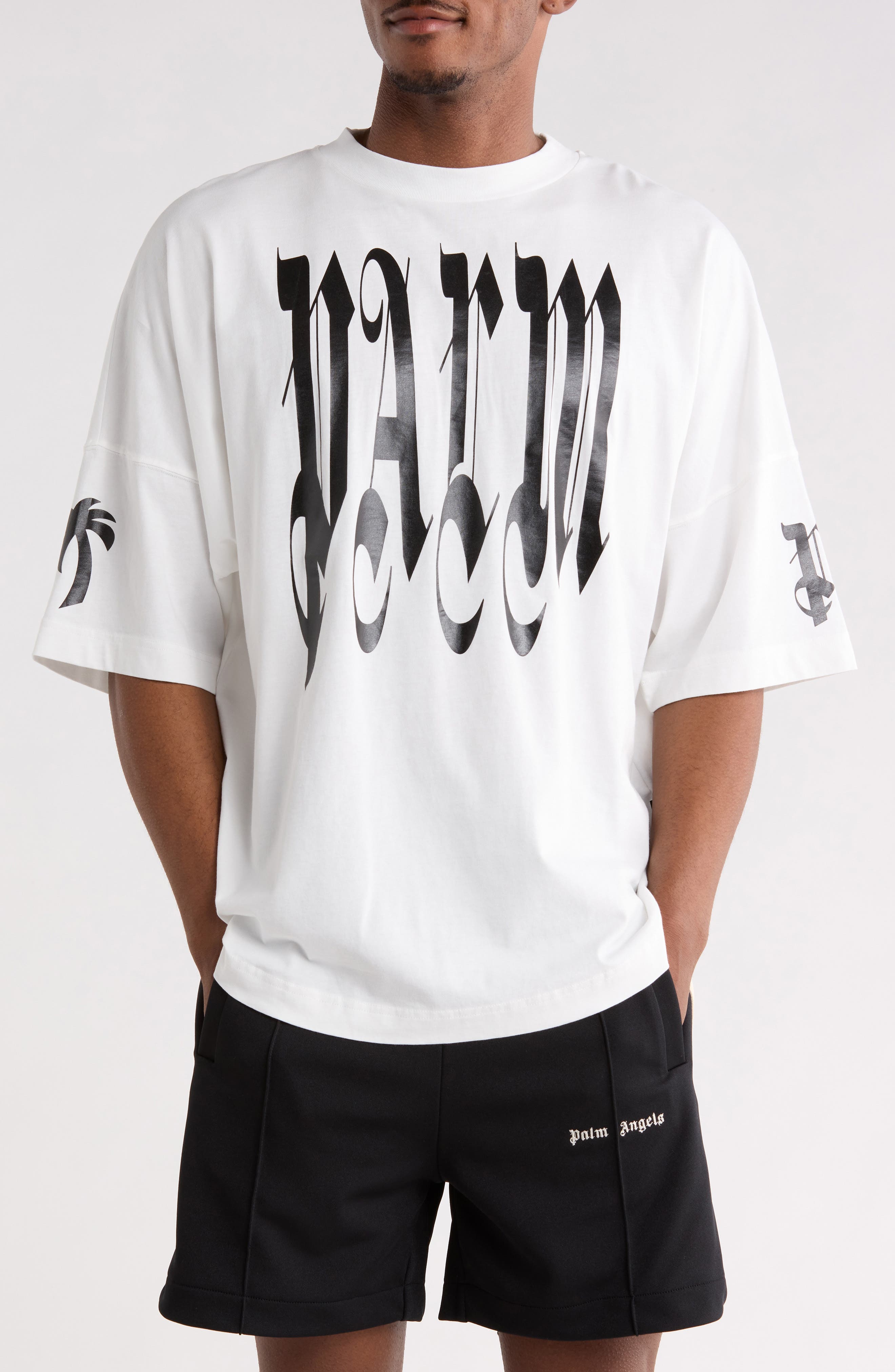 Palm Angels Logo Graphic T-Shirt