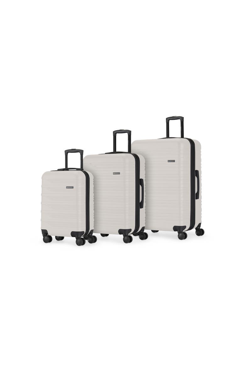 SEA 3 Piece Hardside Luggage Set, Main, color, Oatmilk