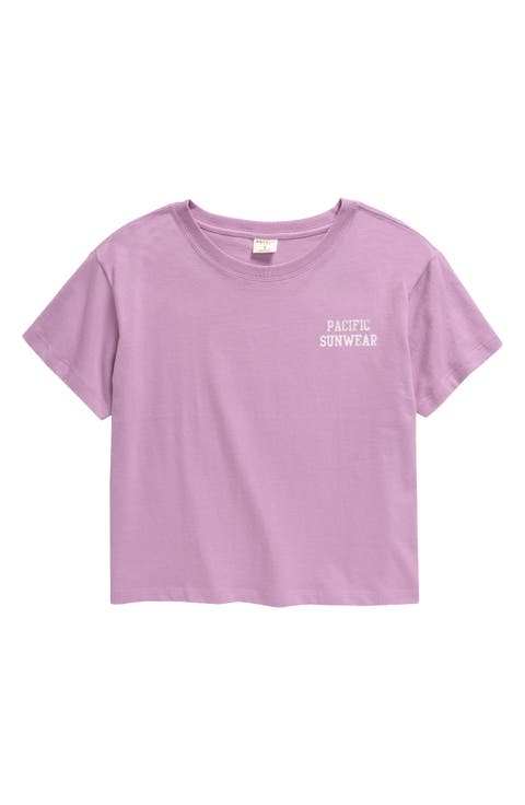 Kids' Oversize Logo Cotton Graphic T-Shirt (Little Kid & Big Kid)
