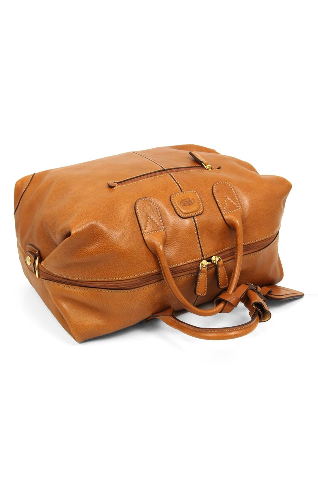 'Pelle' Duffel Bag, Alternate, color, LEATHER