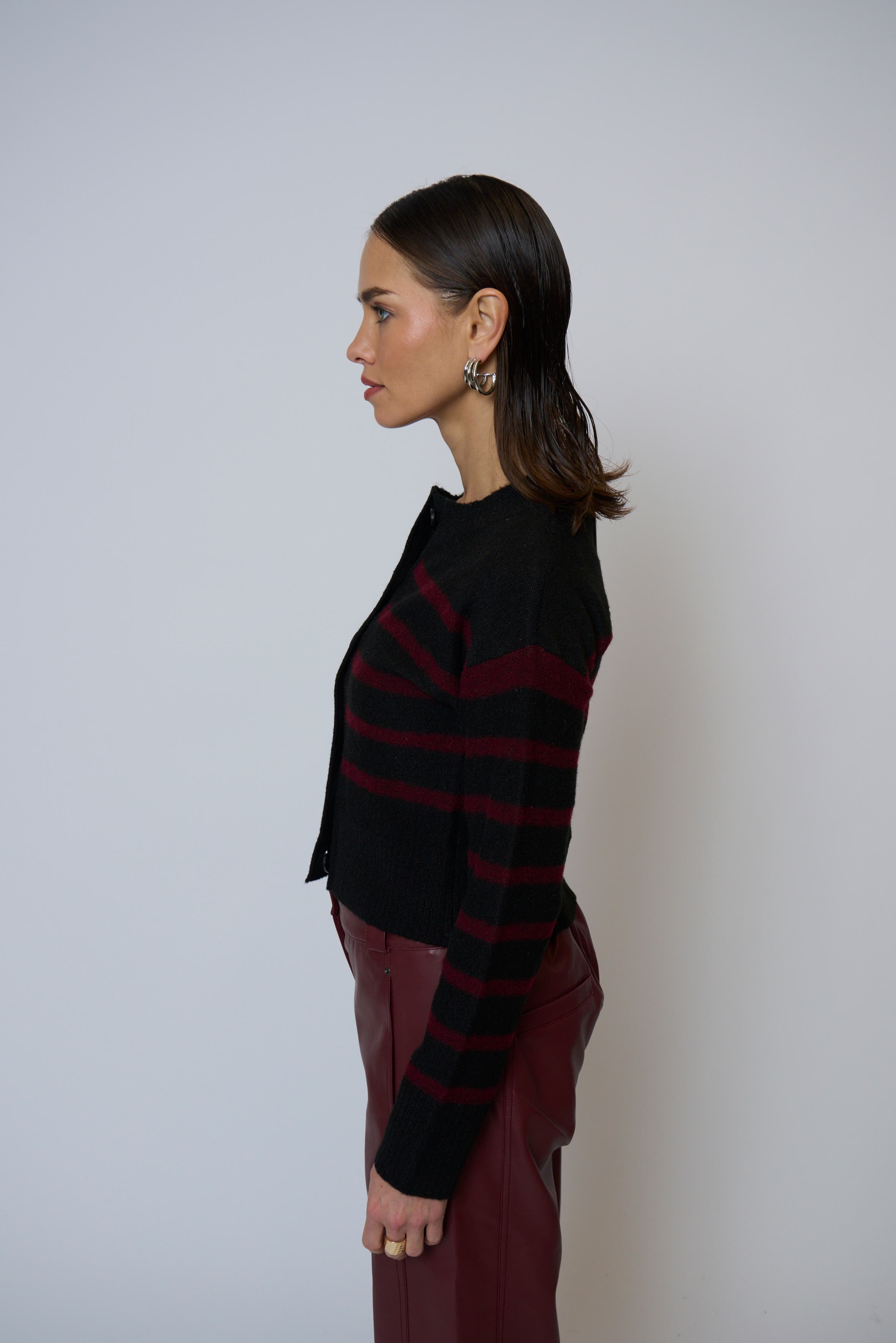 Marley Striped Cardigan - image 2