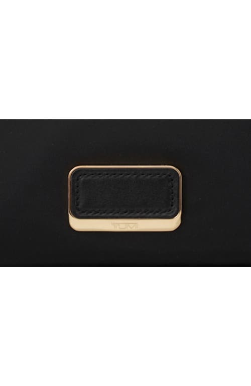 Tumi Voyageur Dallas Cosmetcis Bag In Black/gold