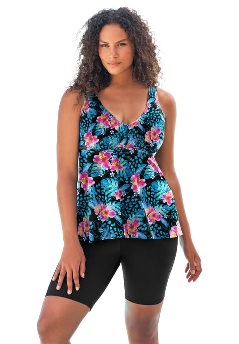Flowy Tankini Top (Plus)