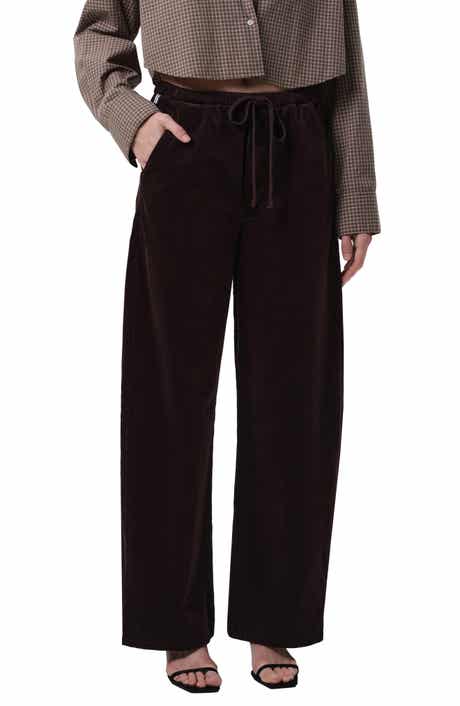 Citizens of Humanity Aurora Pull-On Stretch Cotton Pants