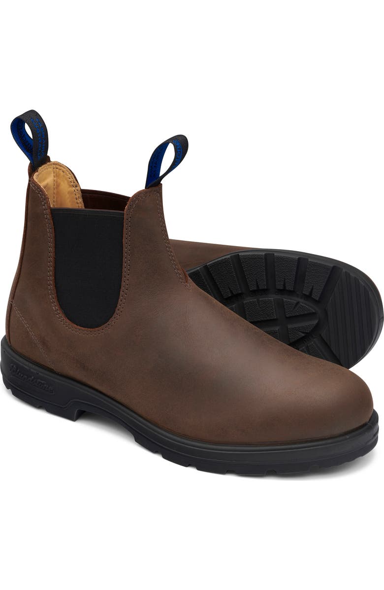 Blundstone Footwear Blundstone Waterproof Leather Thermal Boot, Alternate, color, Antique Brown