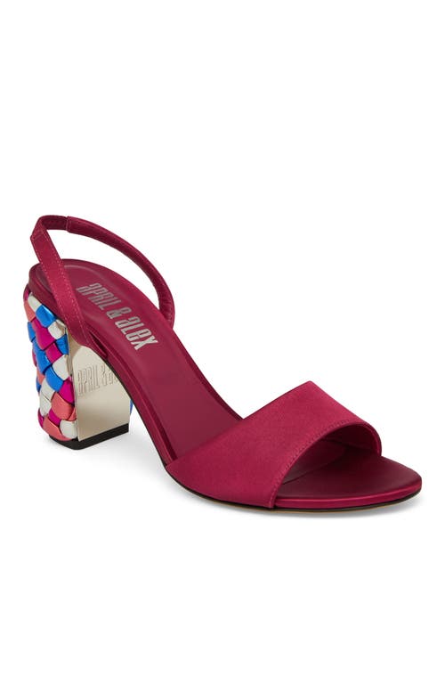 April & Alex Naomi Heel In Brown